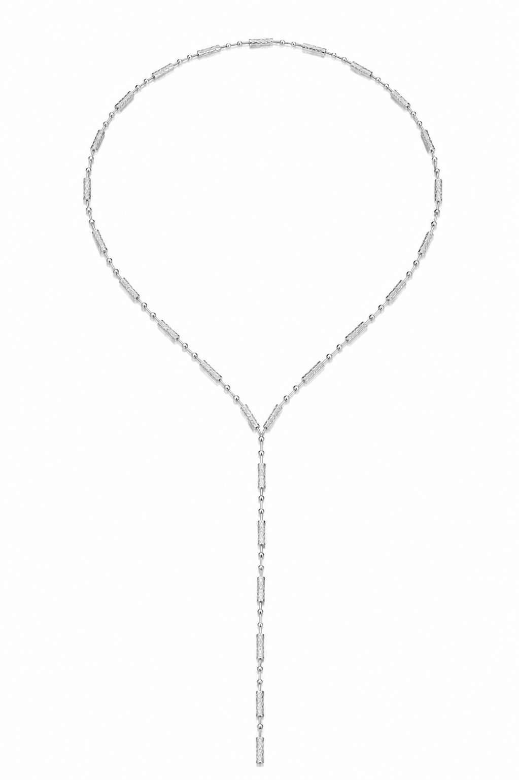 18K White Gold Magnetic Flexi Multi Use Necklace/Bracelet